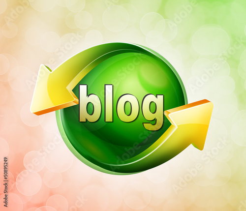 Illustration: On behalf of the spring green icon On behalf of the spring green icon