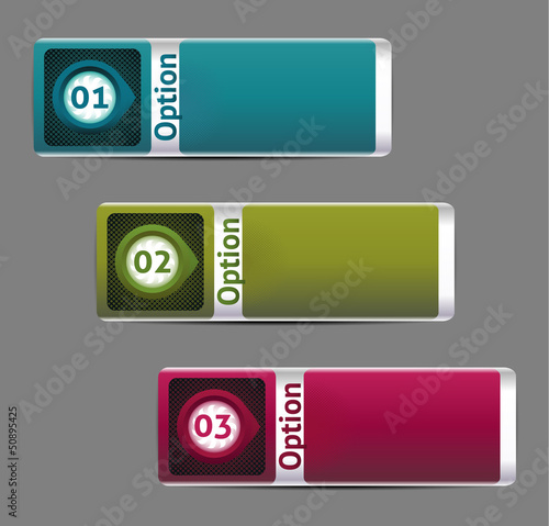 Vector: Vector Progress Background / Product choice or Version Vector Progress Background / Product choice or Version