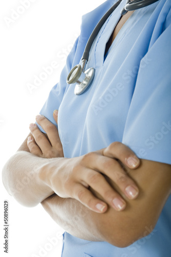Photo: Nurse in Blue Nurse in Blue