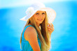 Photo: Frau im Urlaub Frau im Urlaub
