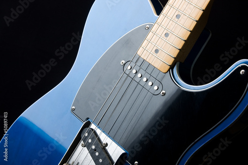 Photo: Close-up of an Electric Guitar Close-up of an Electric Guitar