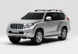 Off-road vehicle in studio