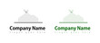 Business real estate concept logo
