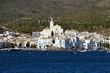 Typical coastal Mediterranean village in Spain