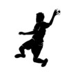 Vektor: Handballer Handballer