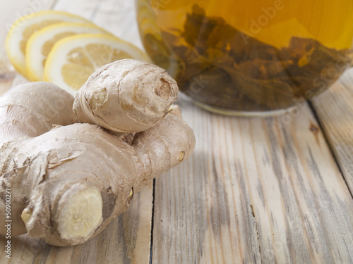Photo: tea with ginger tea with ginger