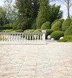 Garden terrace exotic