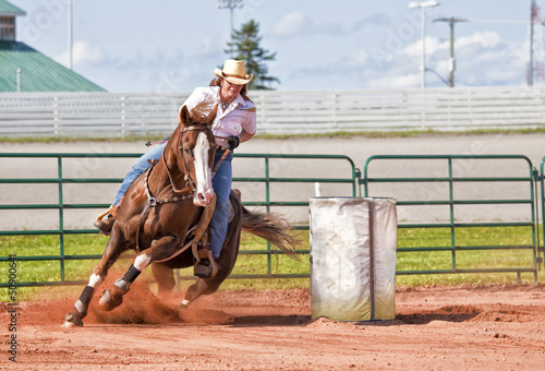 Photo: Barrel Racer Barrel Racer