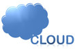 canvas print picture - Cloud Computing
