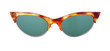 Glasses on white.
