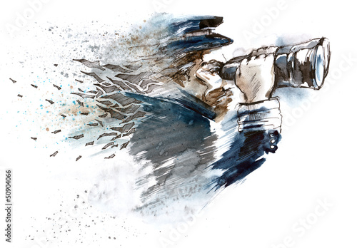 Illustration: sea captain sea captain