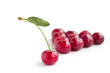 Group of cherry with different one