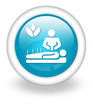 Light Blue Icon "Alternative Medicine"