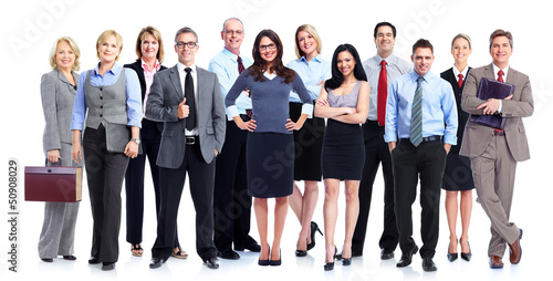 Photo: Business people team. Business people team.