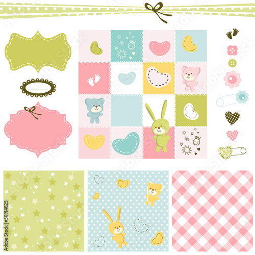 Vector: baby backgrounds baby backgrounds