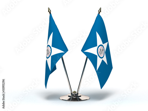 Illustration: Miniature Flag of Houston Texas Miniature Flag of Houston Texas