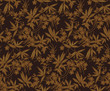 Pattern Of Leaves And Flowers