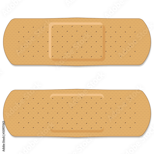 Vector: Band Aid Adhesive Plaster Band Aid Adhesive Plaster