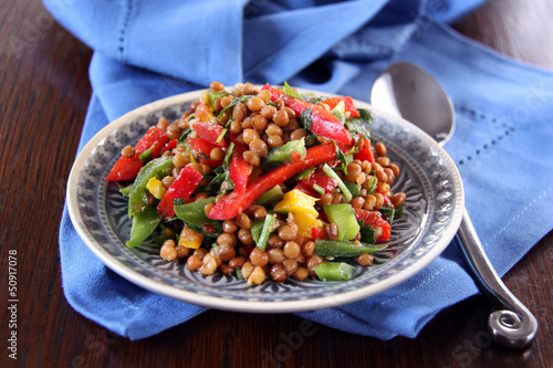 Photo: linsensalat mit paprika linsensalat mit paprika