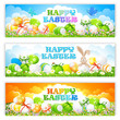 Easter banners