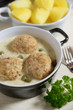 Vegetarische Variante Königsberger Klopse