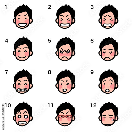 Vector: 表情 表情