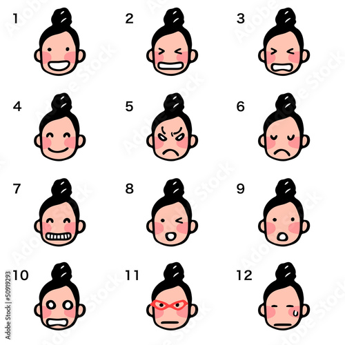 Vector: 表情 表情