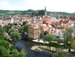 Český Krumlov (Krumau) - Blick auf die Altstadt