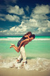 Couple on a beach