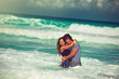 Couple on a beach