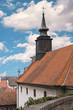 Cross on church