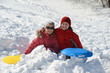 Foto: children playing in snow children playing in snow