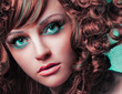 beauty portrait green eyes / haircolors 29_4