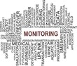word cloud - monitoring