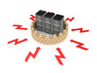 Firewall concept.