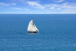 Sailing Regatta in the Cancale Bay.