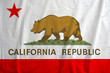 Flag Of California Republic, USA