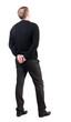 back view of Business man