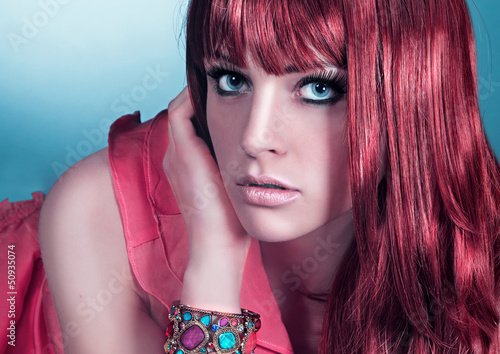 Photo: verführerisches Rot / haircolors 30 verführerisches Rot / haircolors 30
