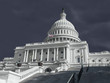 United States Capitol Building Stormy Weather