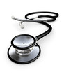 Black stethoscope