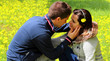 bacio nel prato