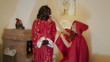 Christmas Little Red Riding Hood and Big Bad Wolf funny scene