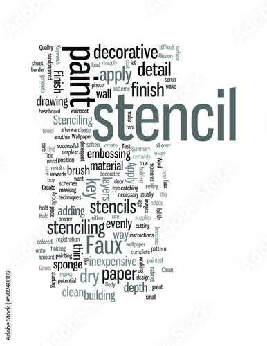 Vector: Faux Finish Stenciling Can Create The Illusion Of Wallpaper Faux Finish Stenciling Can Create The Illusion Of Wallpaper