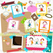 kids and photo frames