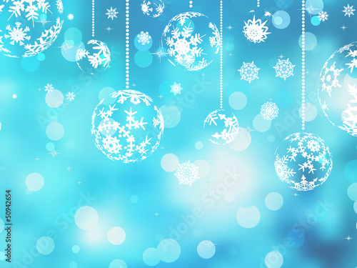 Vector: Blue background with snowflakes. EPS 8 Blue background with snowflakes. EPS 8