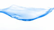 Water, wave, isolated on white background