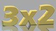 Illustration: 3 x 2 - Discount 3 x 2 - Discount