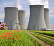 Nuclear power plant Temelin in Czech Republic Europe
