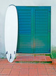 surfboard in the porch